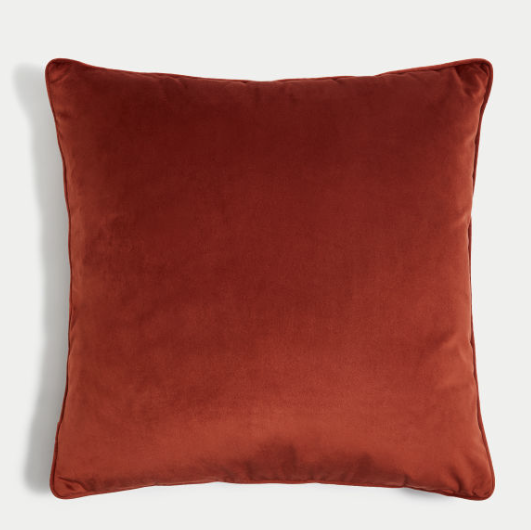 Velvet Piped Cushion